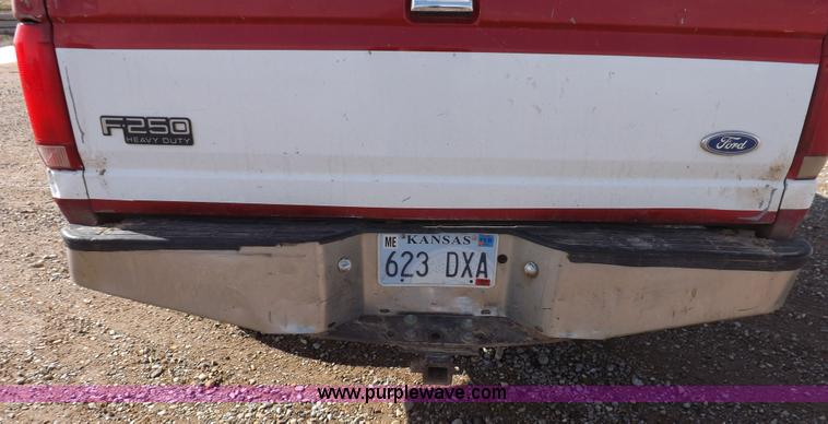 image for item K3202 1997 Ford F250 Super Duty XL SuperCab pickup truck