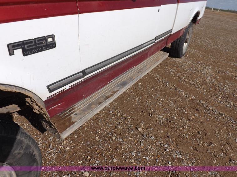 image for item K3202 1997 Ford F250 Super Duty XL SuperCab pickup truck