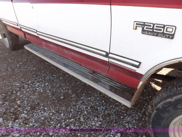 image for item K3202 1997 Ford F250 Super Duty XL SuperCab pickup truck