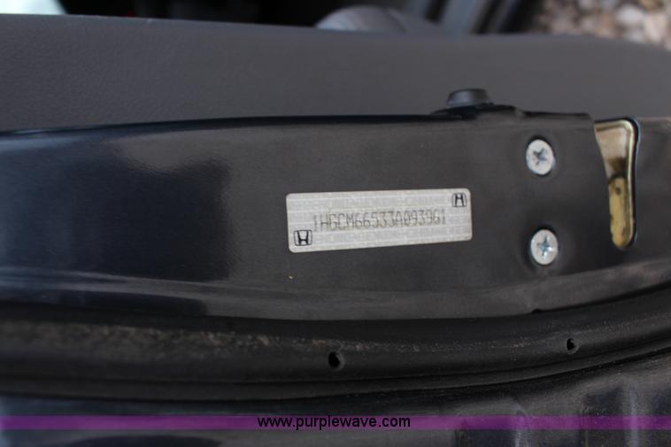 image for item L6638 2003 Honda Accord EX