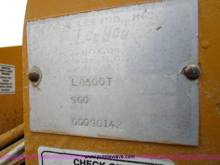 image for item D2306 1996 LeeBoy L8500T asphalt paver