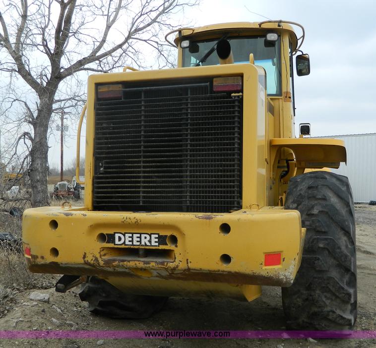 image for item D6133 2001 John Deere 744H wheel loader