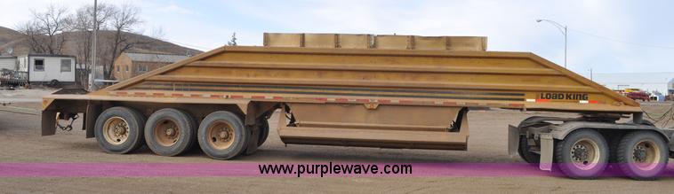 image for item F2212 1979 Load King bottom dump trailer