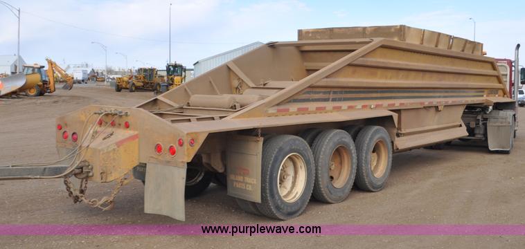 image for item F2212 1979 Load King bottom dump trailer
