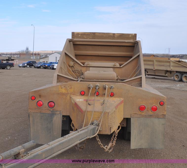 image for item F2212 1979 Load King bottom dump trailer
