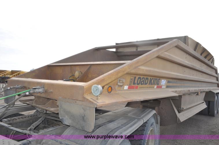 image for item F2212 1979 Load King bottom dump trailer