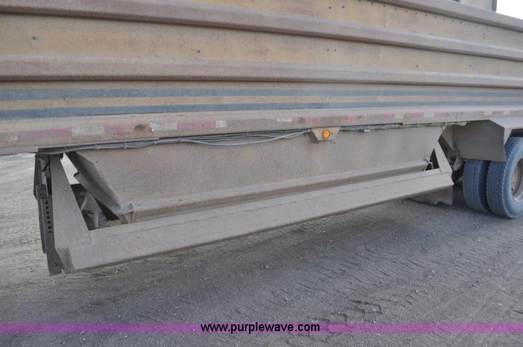 image for item F2212 1979 Load King bottom dump trailer