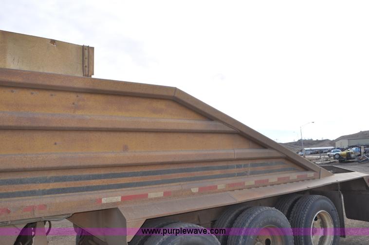 image for item F2212 1979 Load King bottom dump trailer