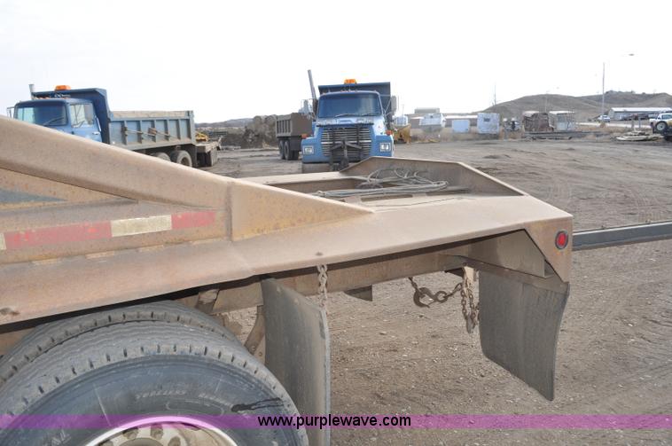 image for item F2212 1979 Load King bottom dump trailer