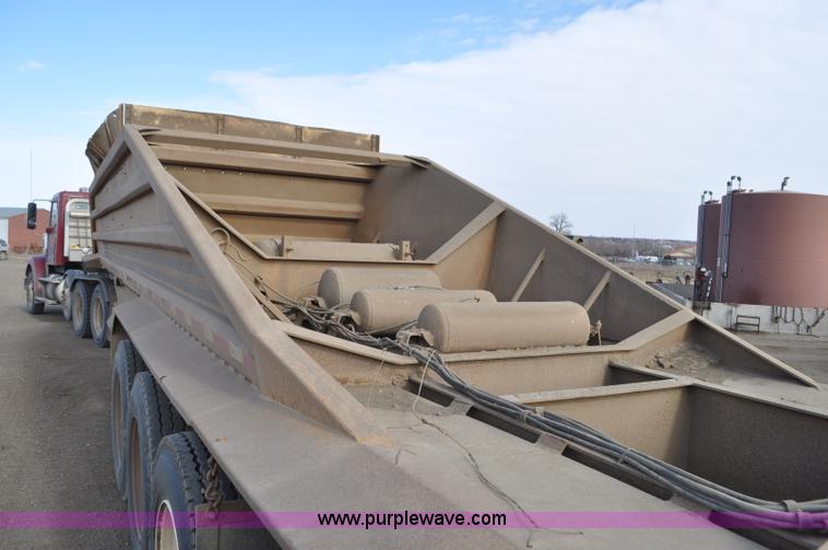 image for item F2212 1979 Load King bottom dump trailer