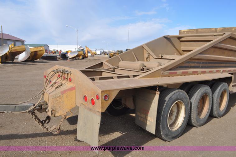 image for item F2212 1979 Load King bottom dump trailer