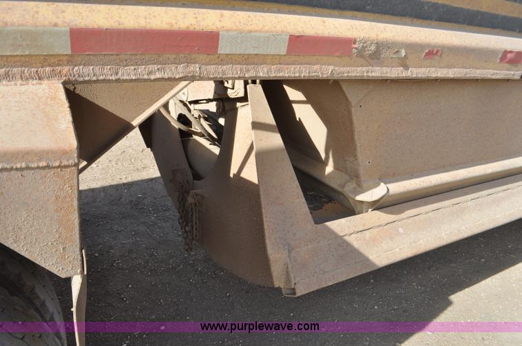 image for item F2212 1979 Load King bottom dump trailer