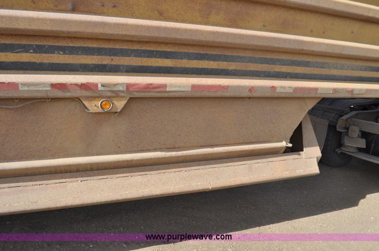 image for item F2212 1979 Load King bottom dump trailer