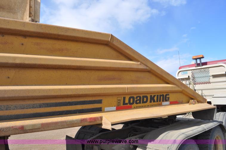 image for item F2212 1979 Load King bottom dump trailer