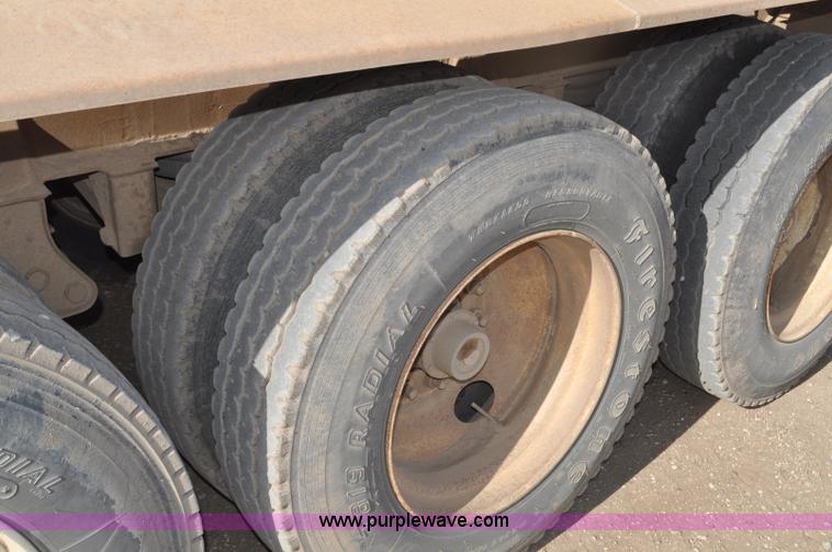 image for item F2212 1979 Load King bottom dump trailer