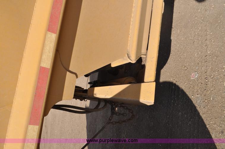 image for item F2213 1981 Load King 1015-R bottom dump pup trailer