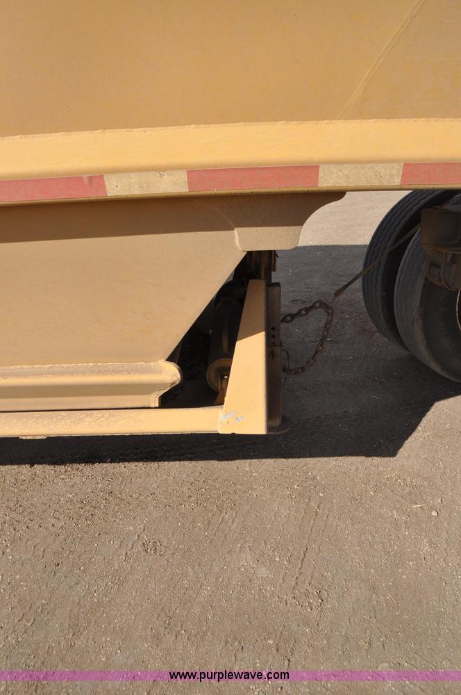 image for item F2213 1981 Load King 1015-R bottom dump pup trailer