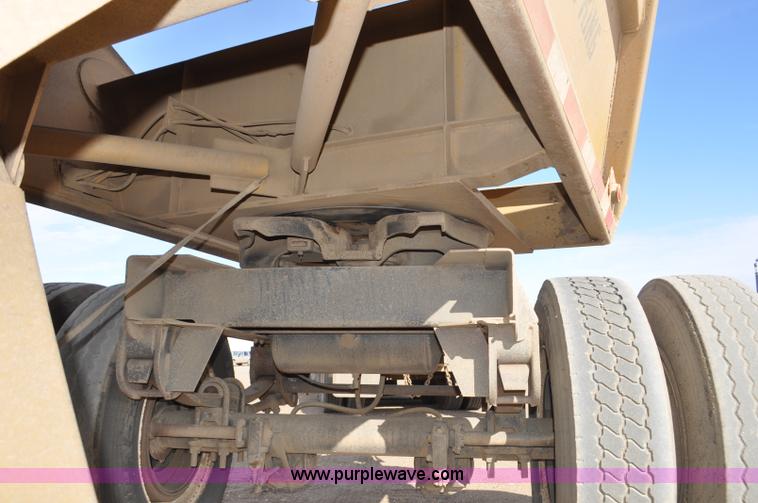 image for item F2213 1981 Load King 1015-R bottom dump pup trailer