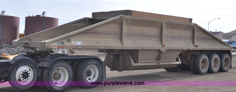 image for item F2214 1999 R-way 4221PRI bottom dump trailer