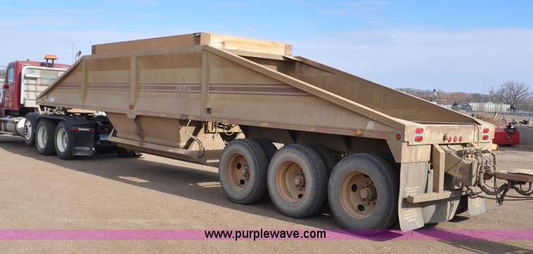 image for item F2214 1999 R-way 4221PRI bottom dump trailer