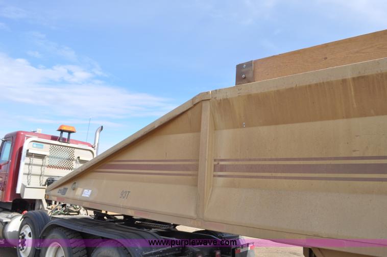 image for item F2214 1999 R-way 4221PRI bottom dump trailer