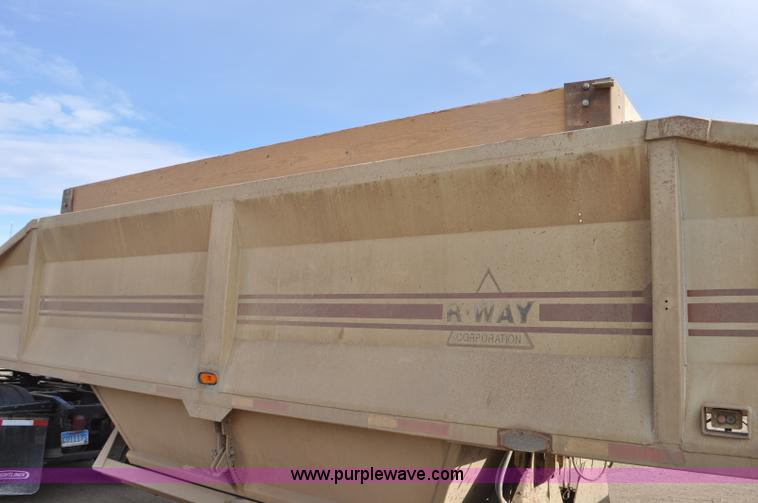 image for item F2214 1999 R-way 4221PRI bottom dump trailer