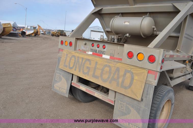 image for item F2215 2009 Trail King TKBDP11-202 bottom dump trailer