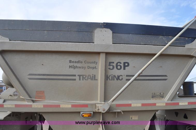 image for item F2215 2009 Trail King TKBDP11-202 bottom dump trailer