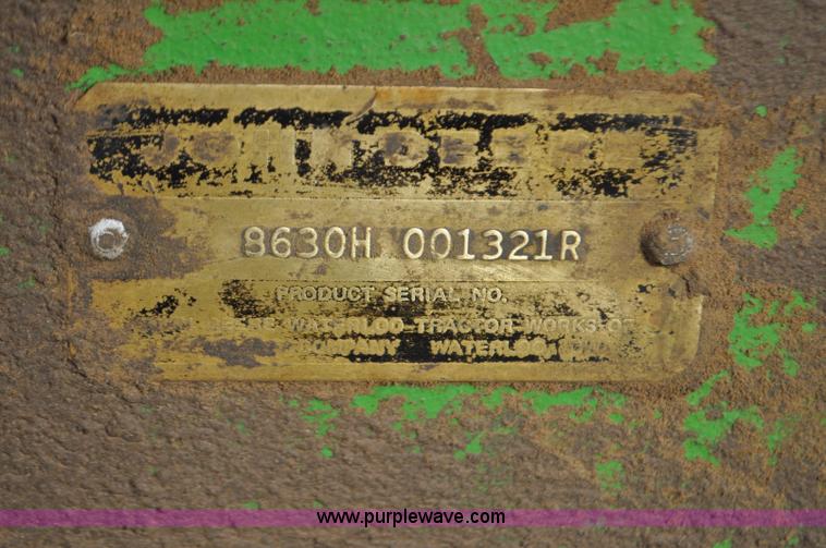 image for item F2226 1975 John Deere 8630 4WD tractor