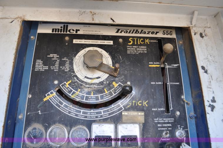 image for item F2231 1978 Miller Trailblazer 55G DC welder