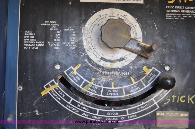 image for item F2231 1978 Miller Trailblazer 55G DC welder