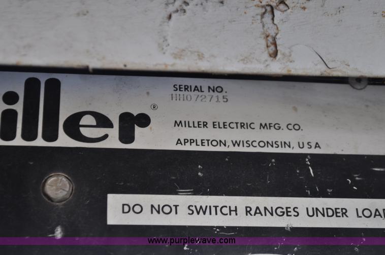 image for item F2231 1978 Miller Trailblazer 55G DC welder