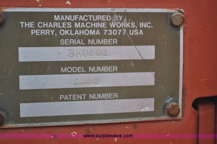 image for item F2241 Ditch Witch 3500 trencher