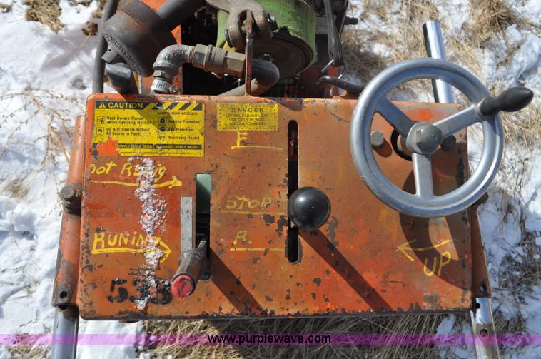 image for item F2253 Norton Clipper C-162-JAC concrete saw