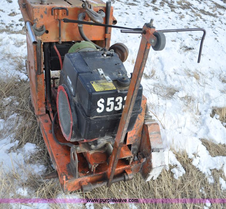 image for item F2253 Norton Clipper C-162-JAC concrete saw