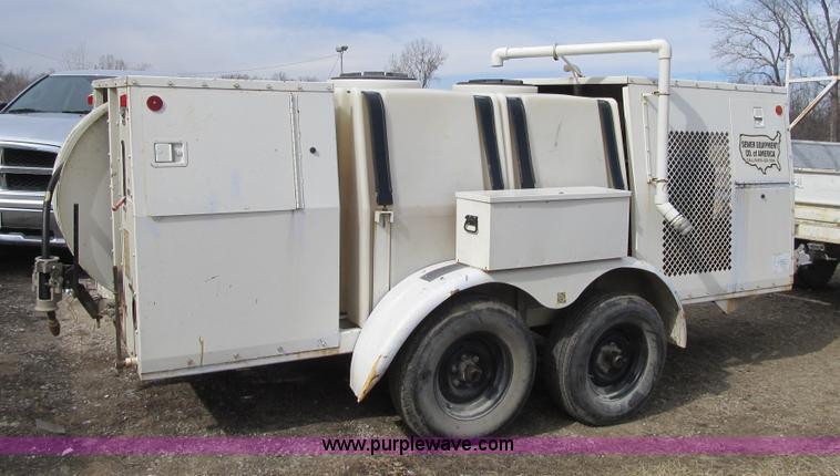 image for item F8949 1996 Sewer Equipment Co. of America 747 sewer jet machine