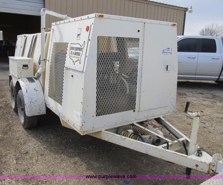 image for item F8949 1996 Sewer Equipment Co. of America 747 sewer jet machine