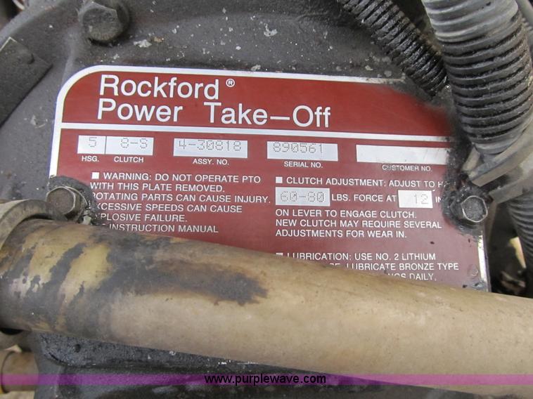 image for item F8949 1996 Sewer Equipment Co. of America 747 sewer jet machine