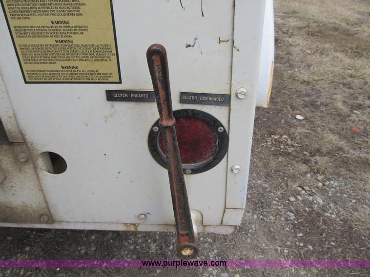 image for item F8949 1996 Sewer Equipment Co. of America 747 sewer jet machine