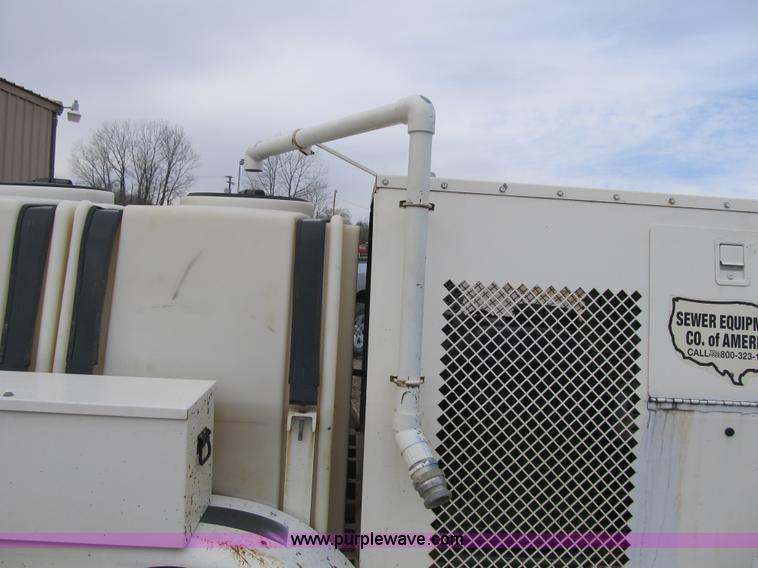 image for item F8949 1996 Sewer Equipment Co. of America 747 sewer jet machine