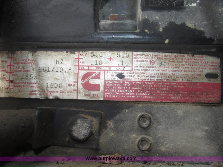 image for item G9763 1995 Ford LT9000 mixer truck