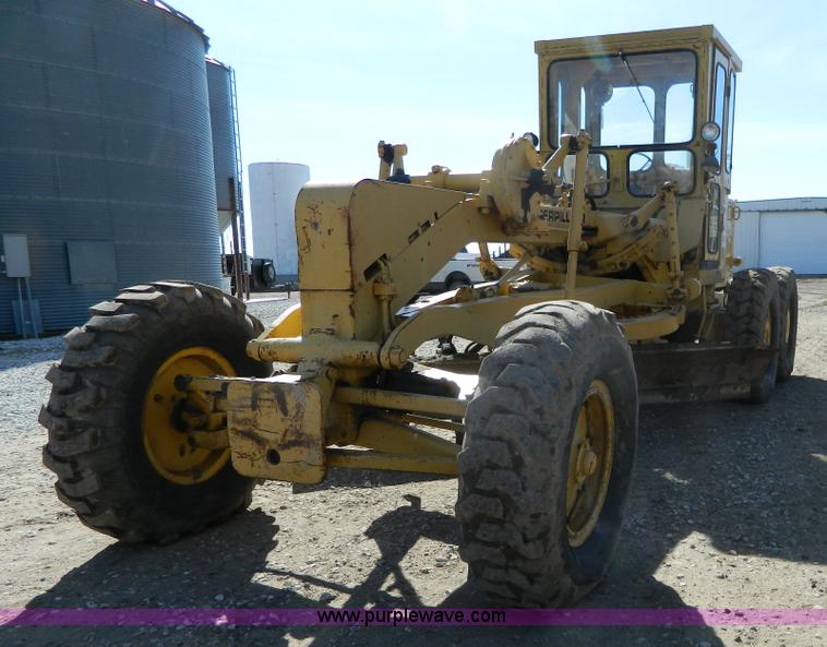 image for item H2251 1965 Caterpillar 12E motor grader