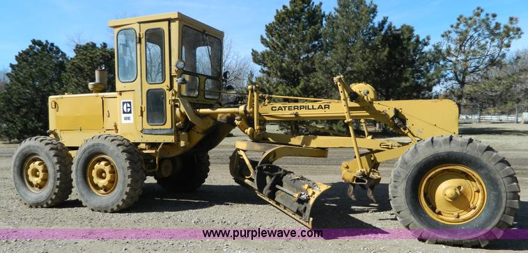 image for item H2251 1965 Caterpillar 12E motor grader