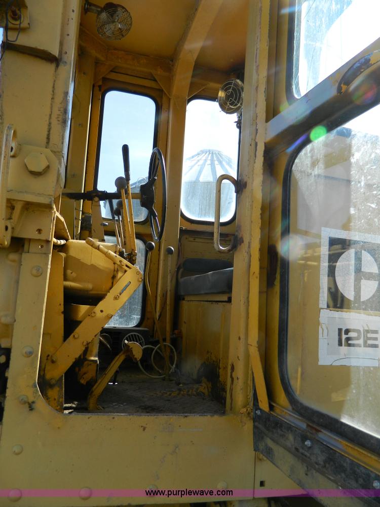 image for item H2251 1965 Caterpillar 12E motor grader