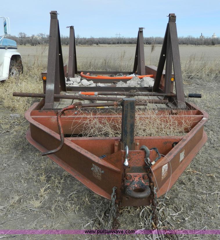 image for item H2262 2002 Belshe utility trailer