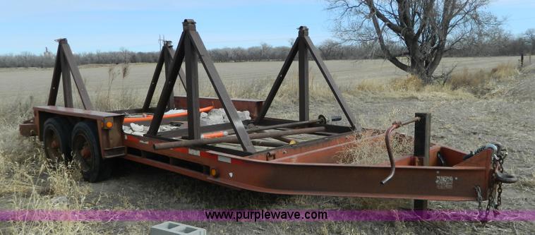 image for item H2262 2002 Belshe utility trailer