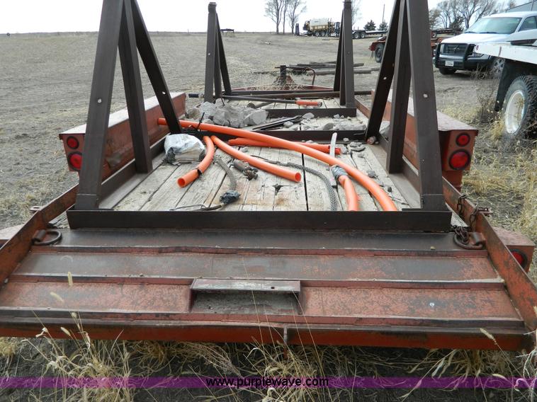 image for item H2262 2002 Belshe utility trailer