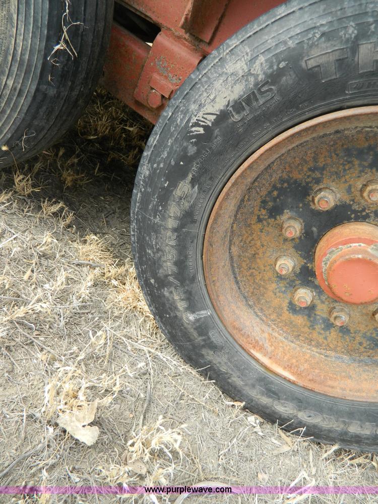 image for item H2262 2002 Belshe utility trailer