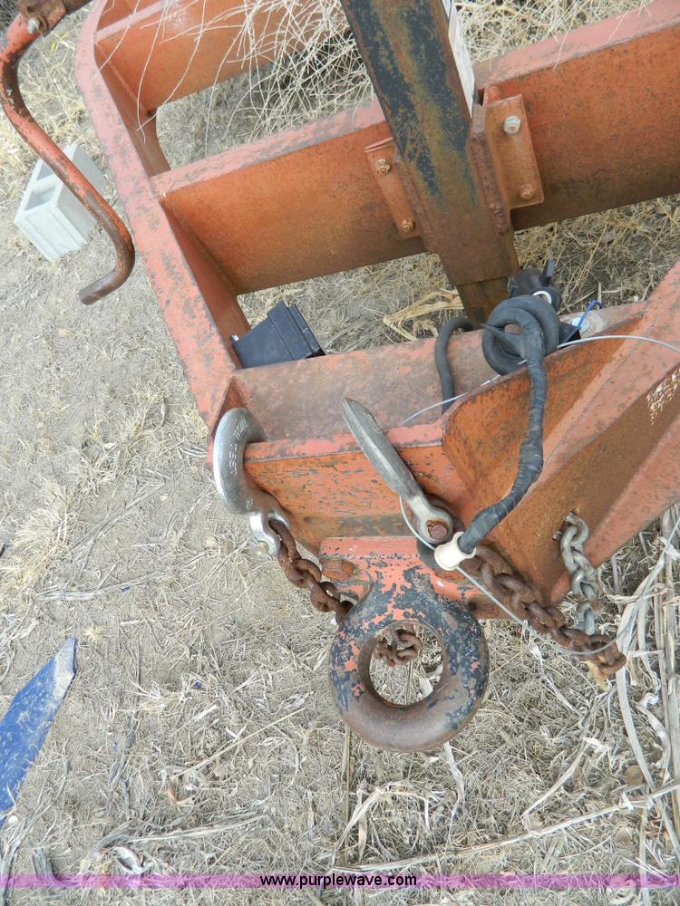 image for item H2262 2002 Belshe utility trailer