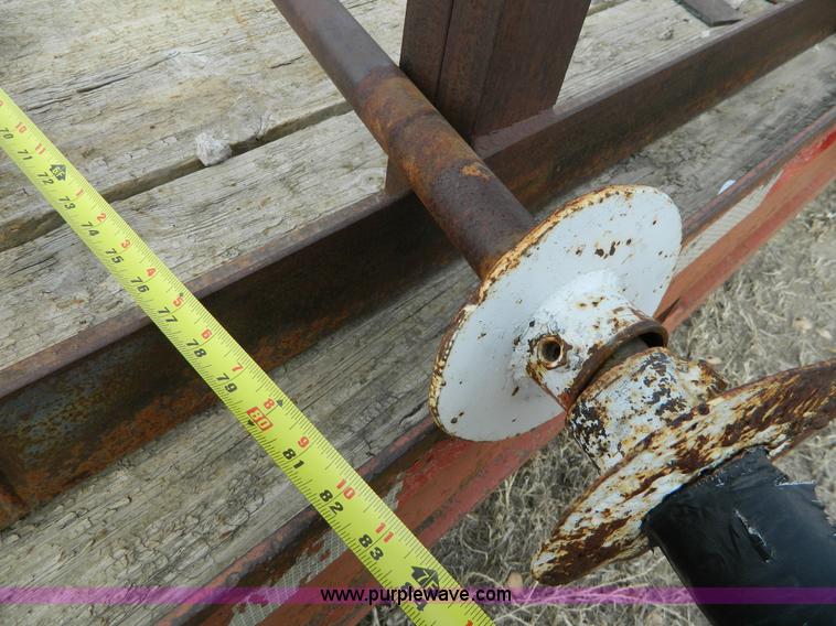 image for item H2262 2002 Belshe utility trailer